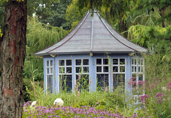 Pavillon-Gewächshaus