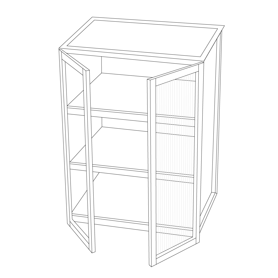 L’illustrazione mostra una piccola serra fai da te