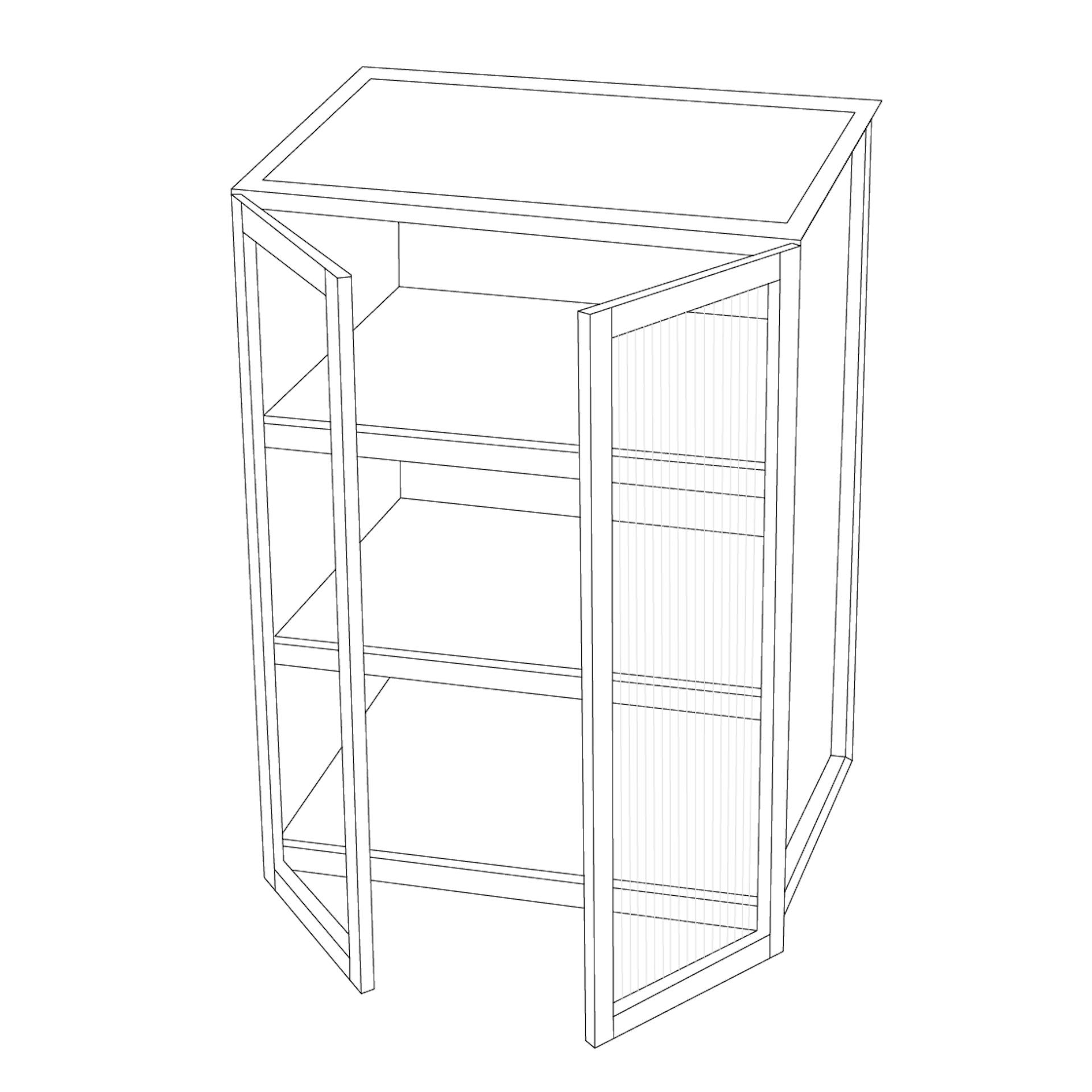 L’illustrazione mostra una piccola serra fai da te