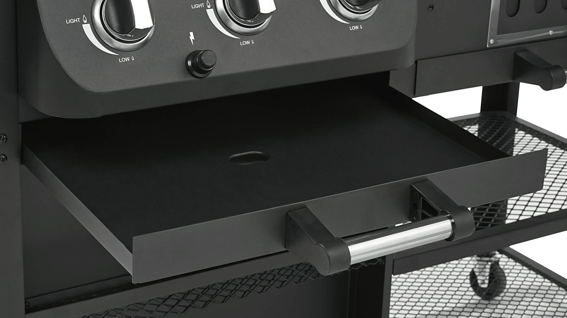 Jamestown Grill mit Auffangschale