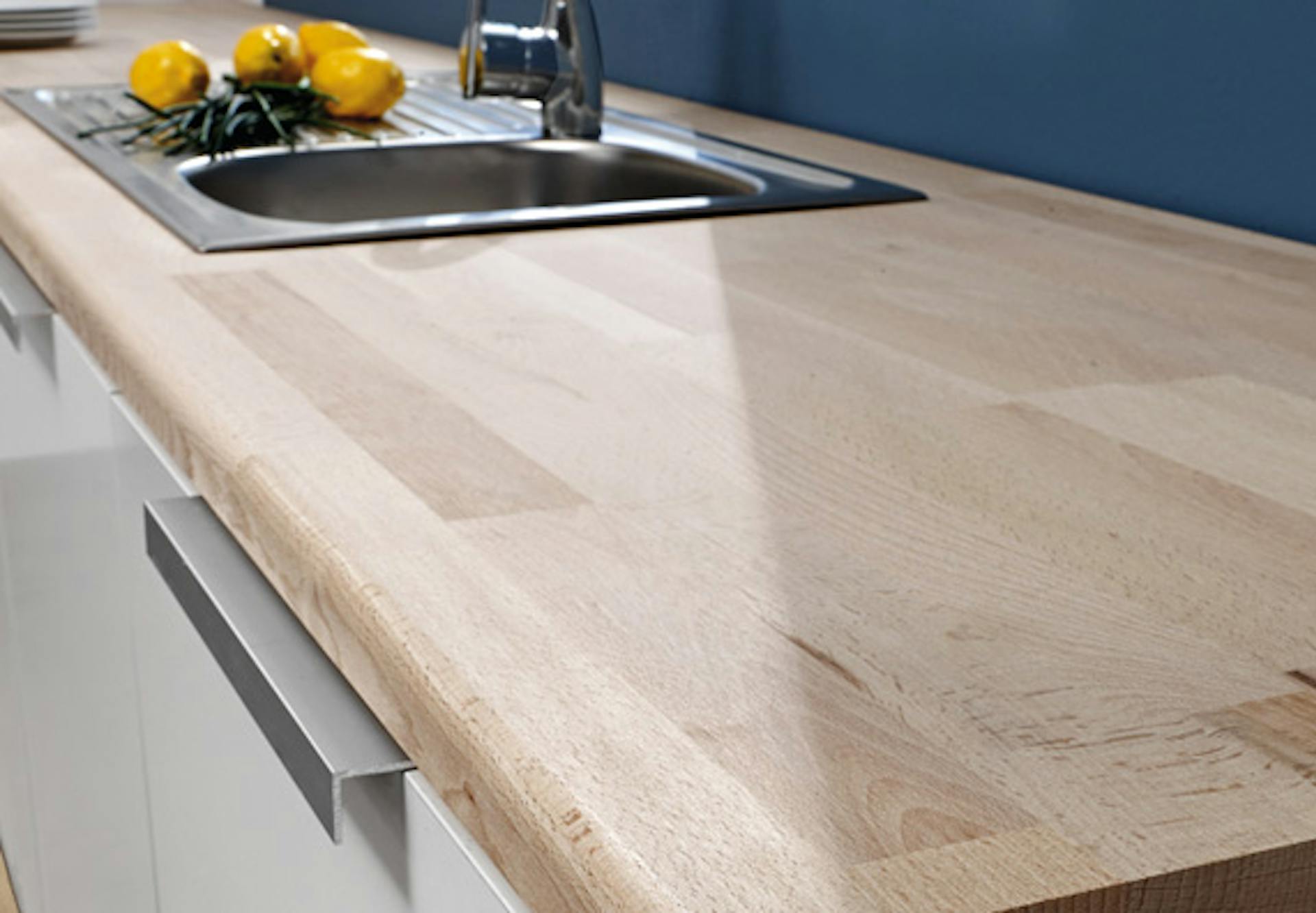 Arbeitsplatte aus Holz