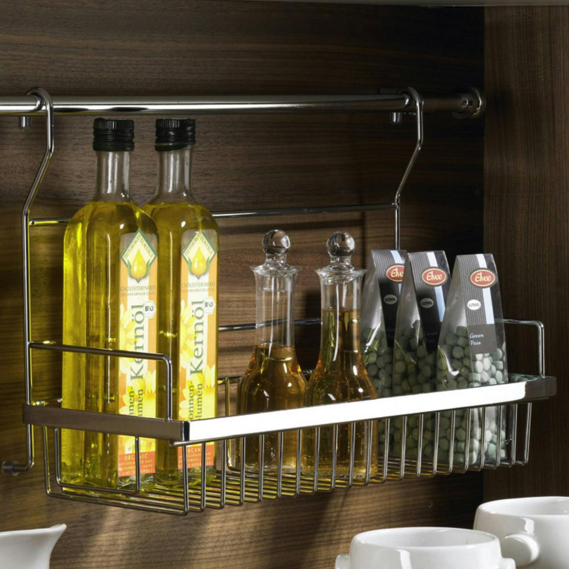 Küchenreling an Wand