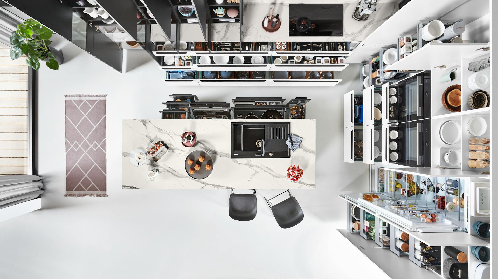 Kuchyňa s množstvom úložného priestoru