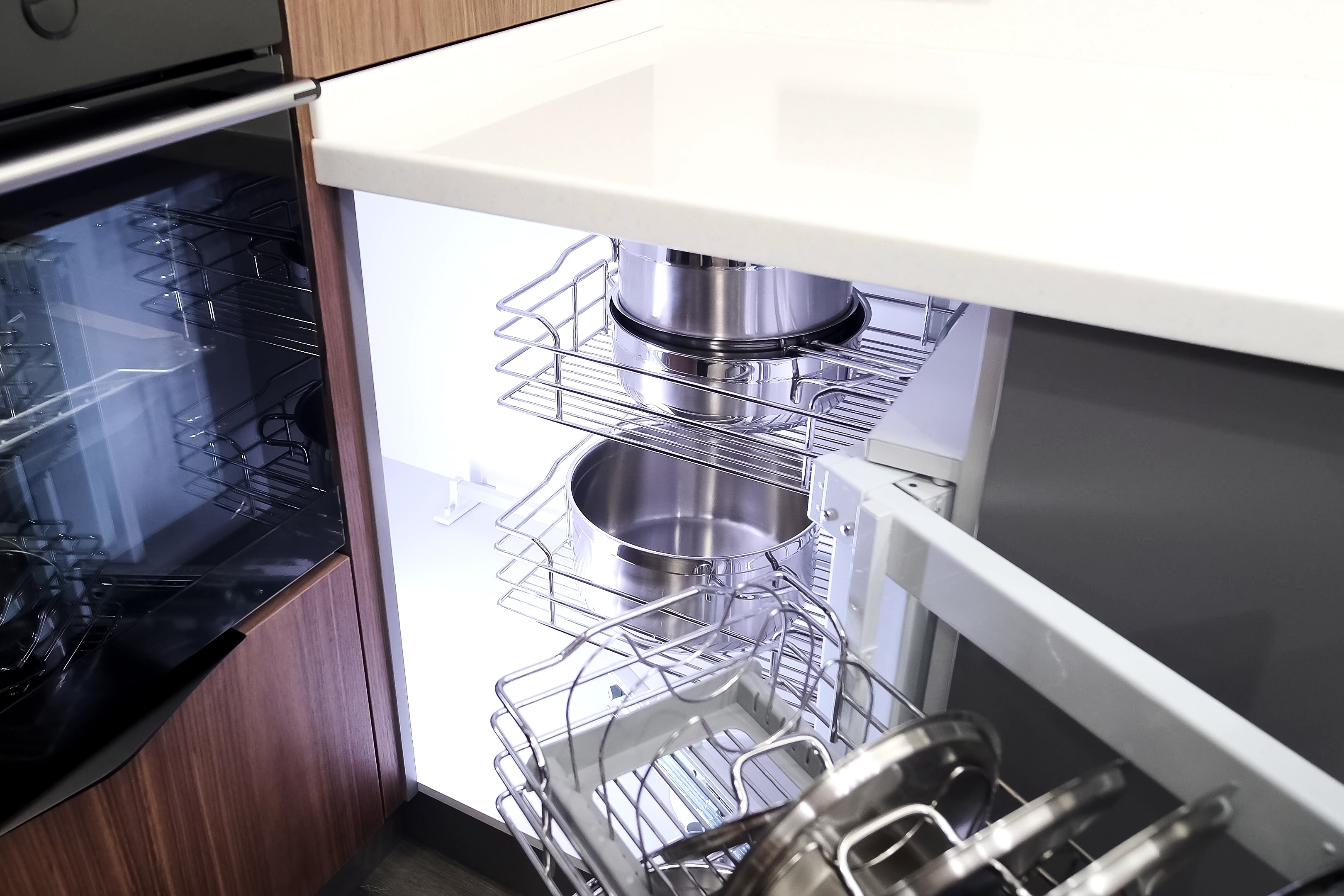 Unterschrank mit Ecksystem