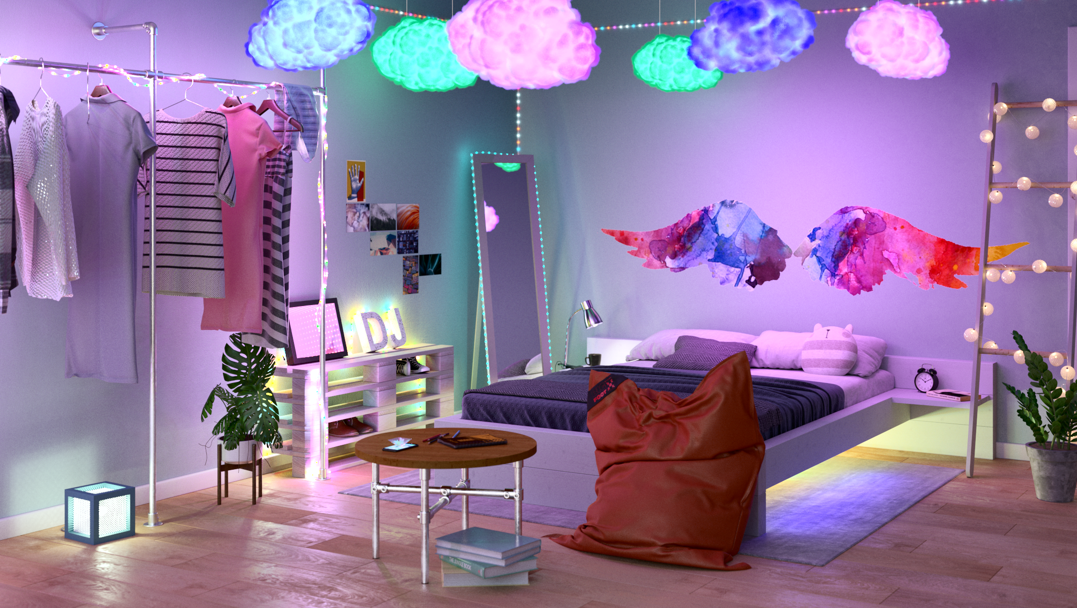 Funkel-Zimmer DIY Inspiration