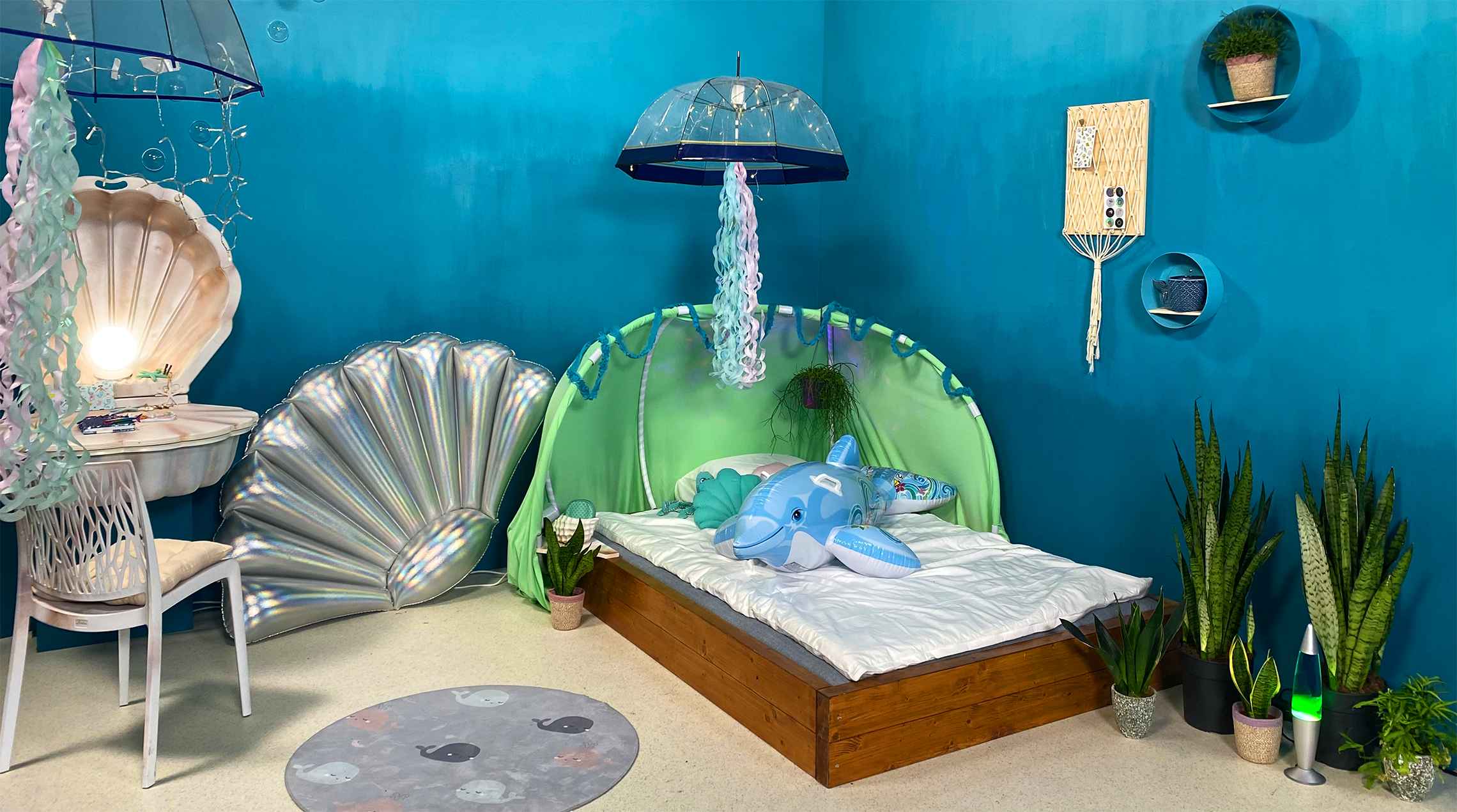 Meerjungfrauen-Zimmer DIY Inspiration