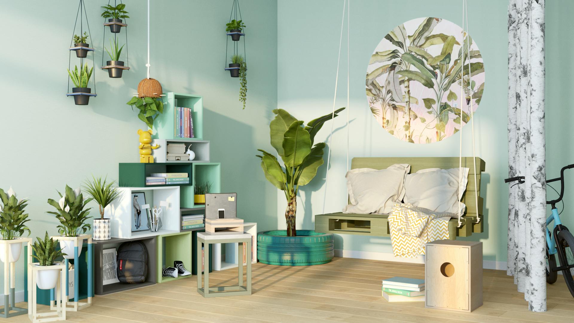 Urban Jungle: Pflanzenzimmer