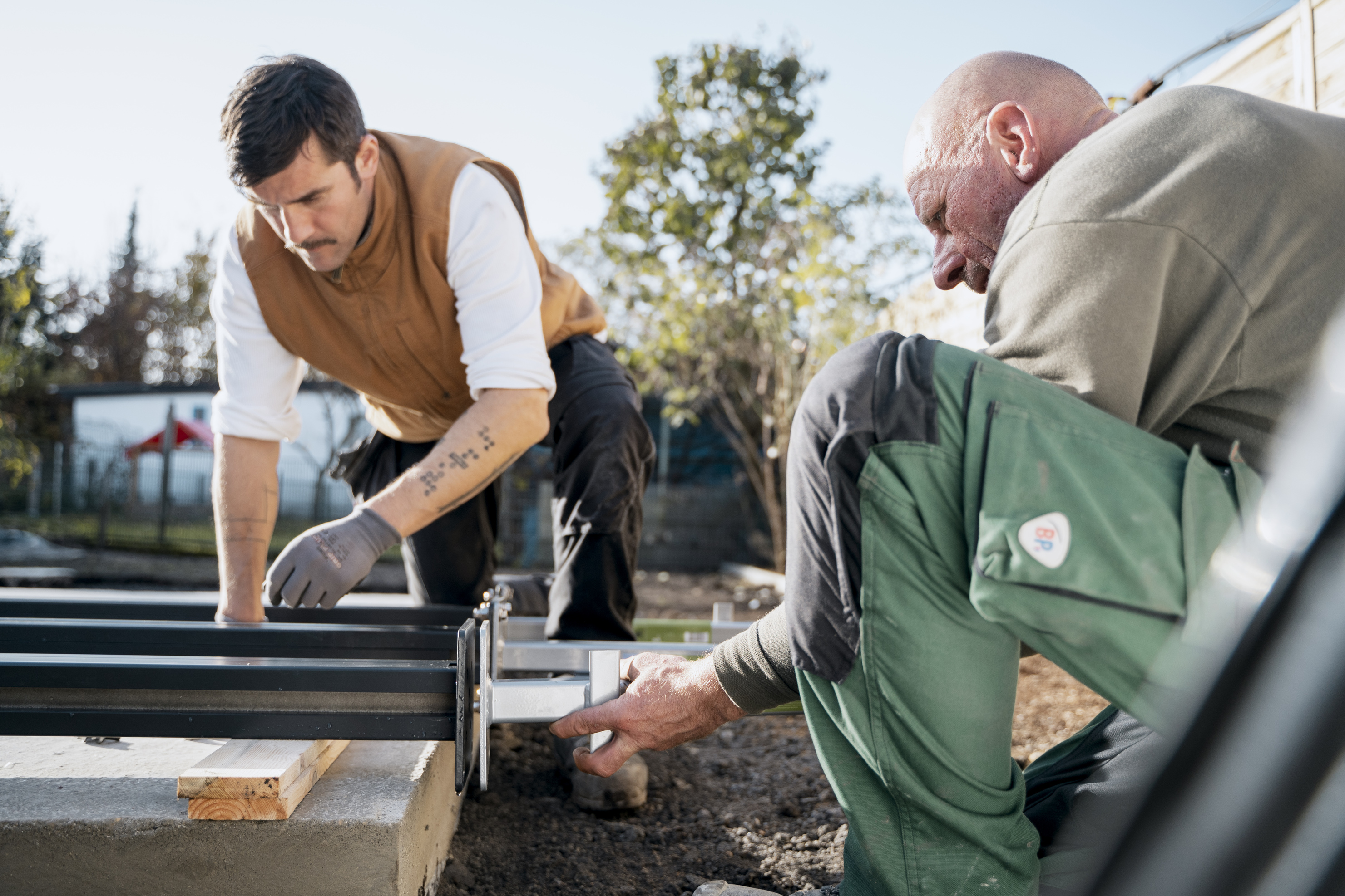 WPCSichtschutz Montageanleitung & Materialliste OBI