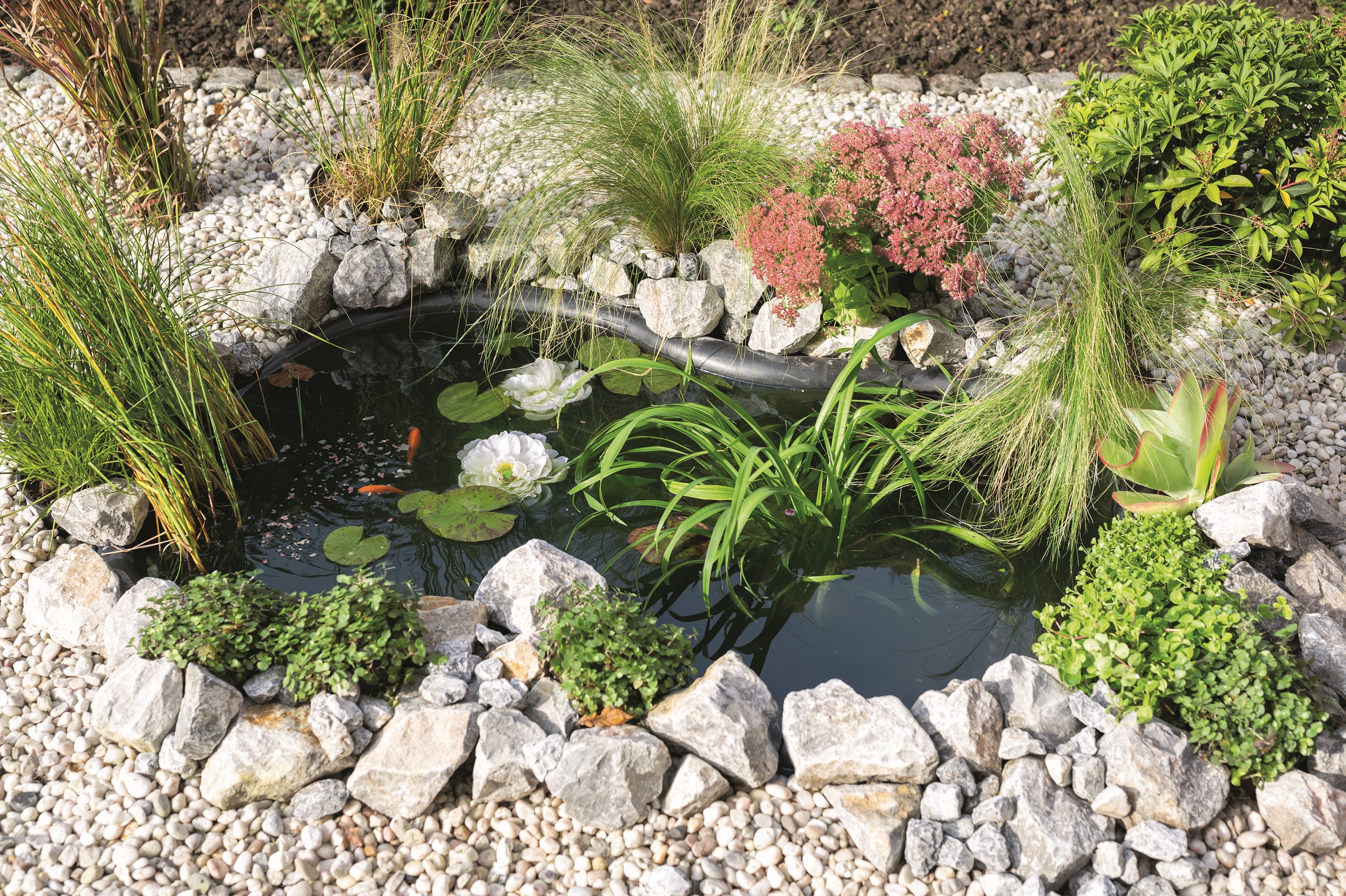 Fertigteich anlegen im Garten Videoanleitung OBI