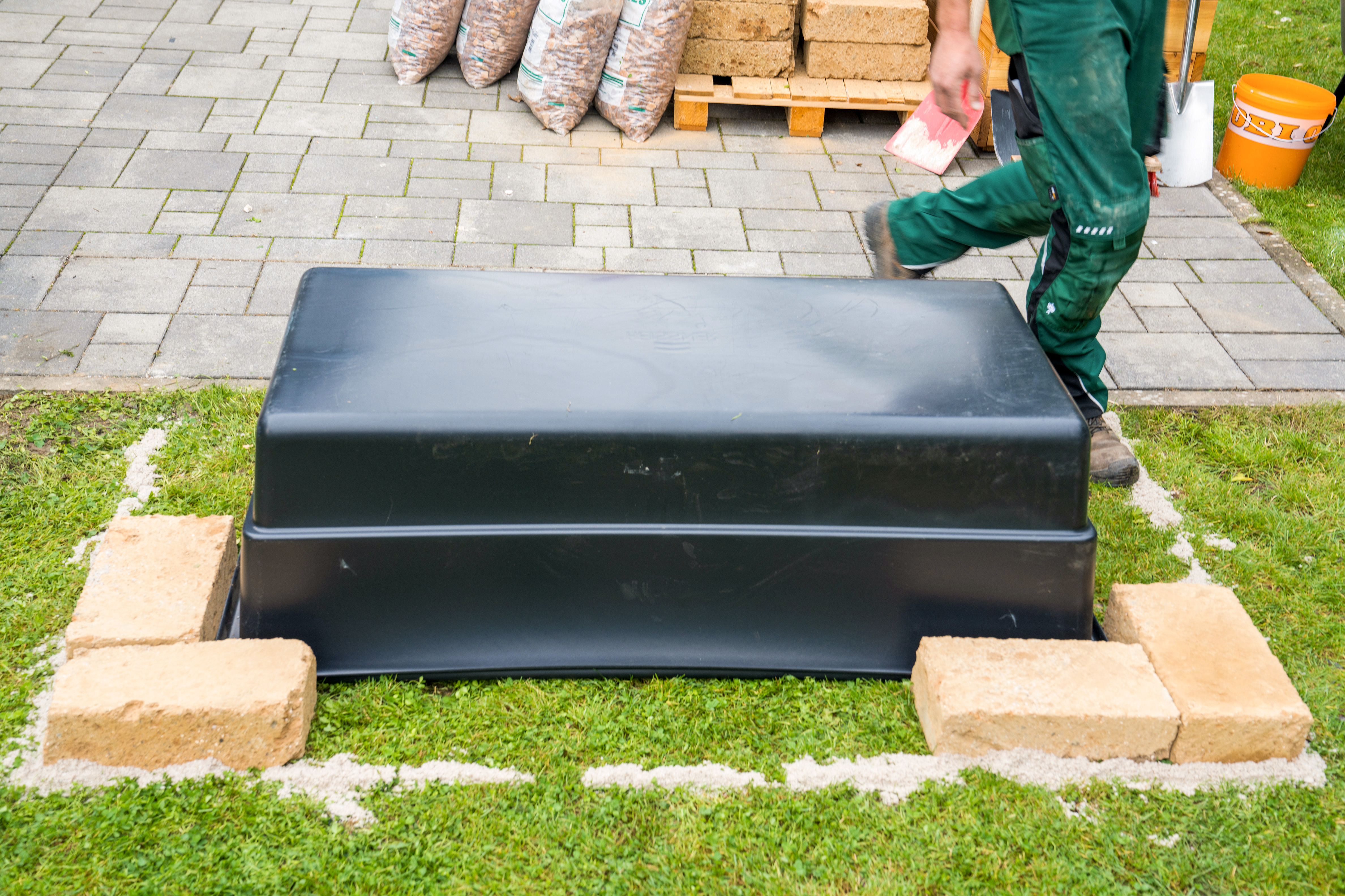 Hochteich selber bauen Anleitung mit Video OBI