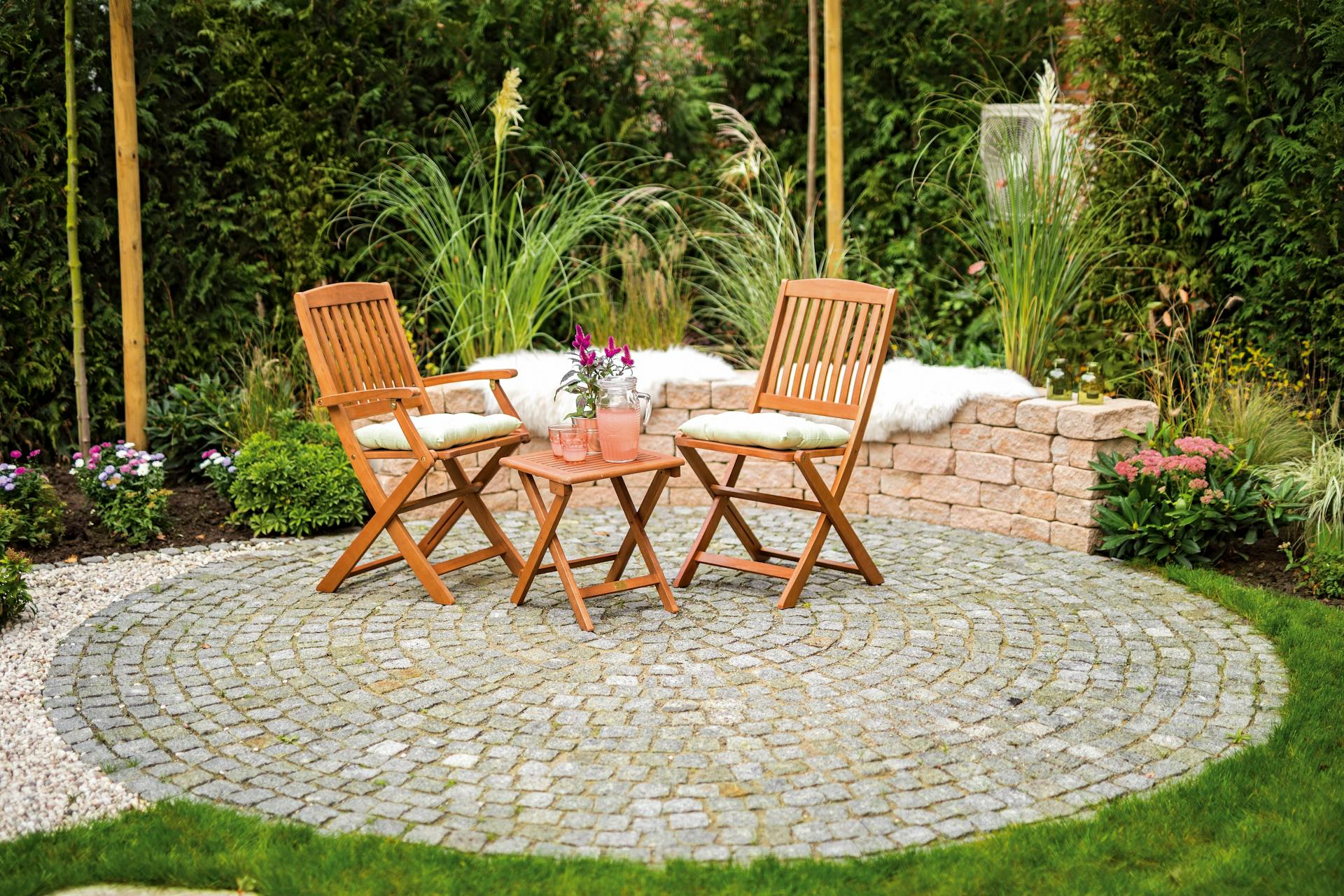 Pfastersteine für die Terrasse