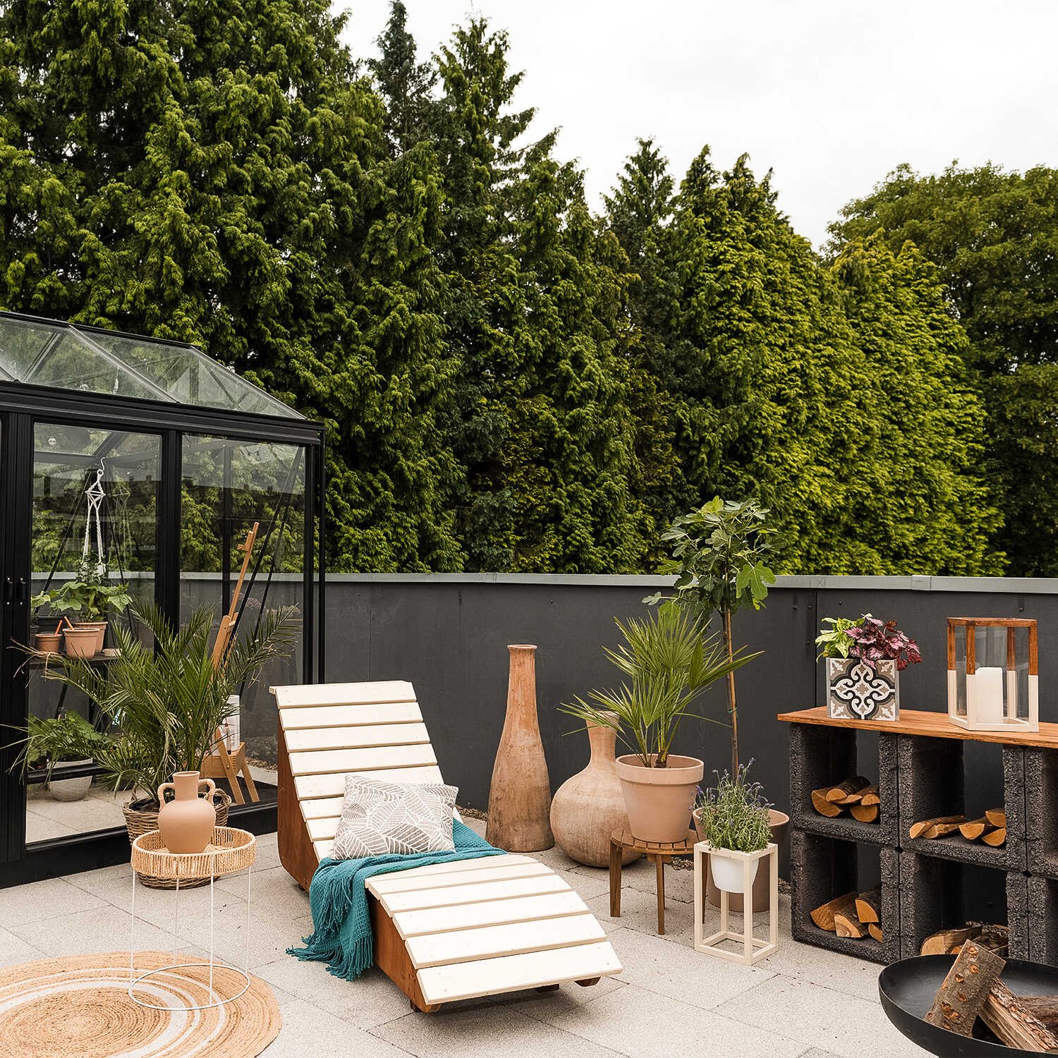 Gemütliche Terrassen-Wohlfühloase