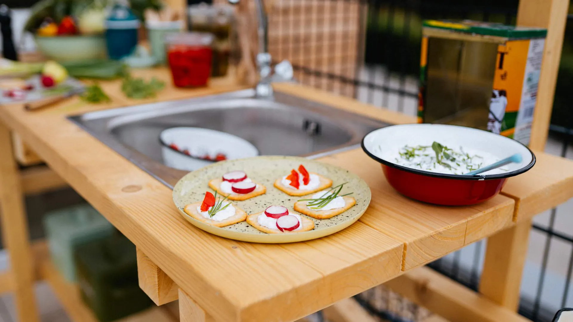 Venkovní kuchyně Plate Food
