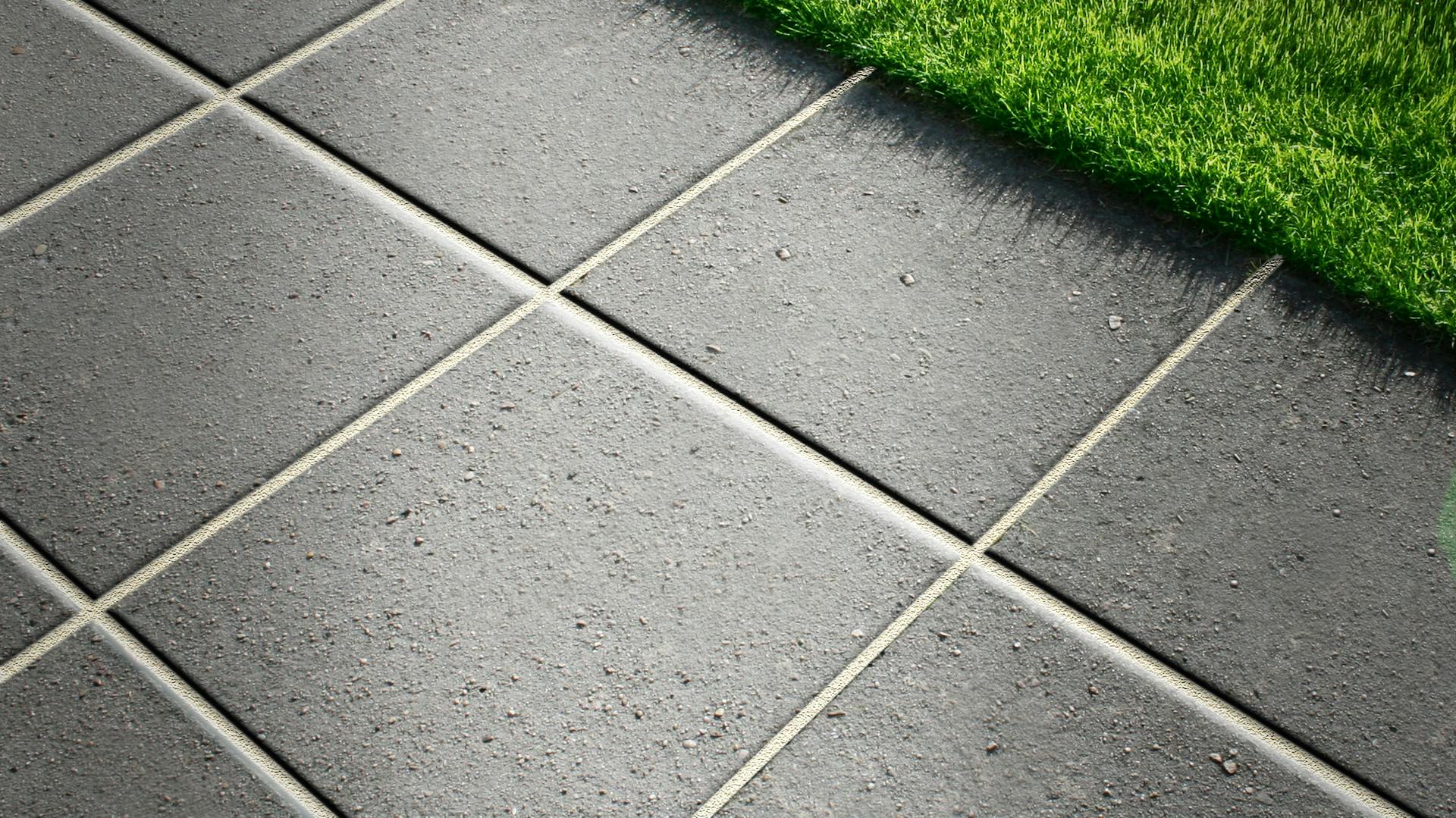 Terrassenplatten versiegelt