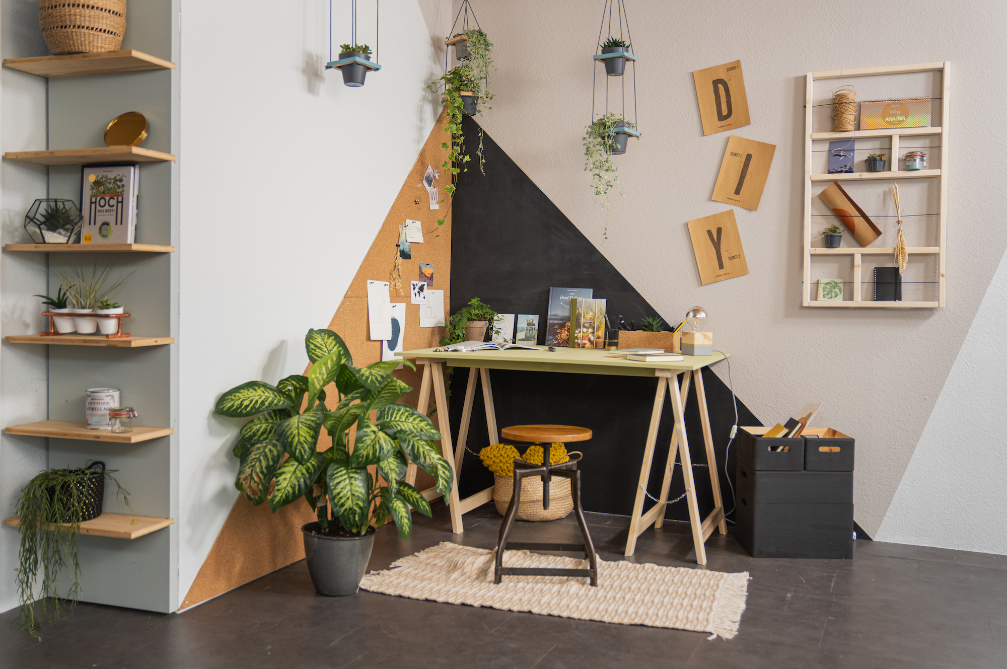 Kreative Wandgestaltung mit Korkwand