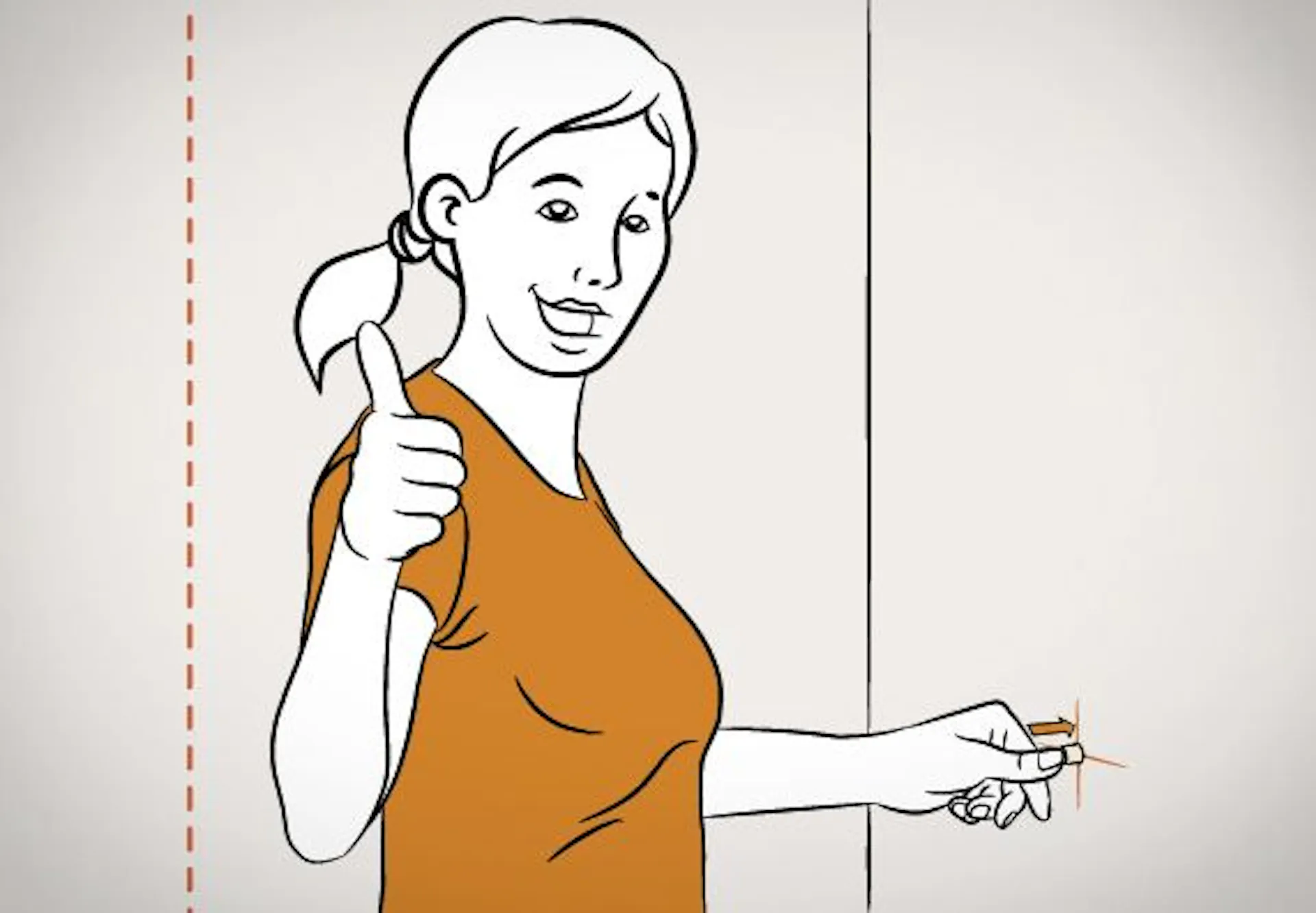 Údržbář vloží hmoždinku do vyvrtaného otvoru ve zdi.