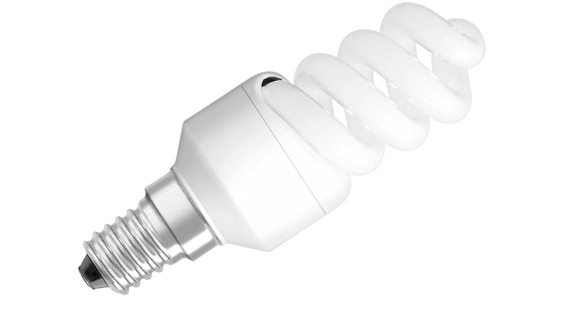 Energiesparlampe Spirale
