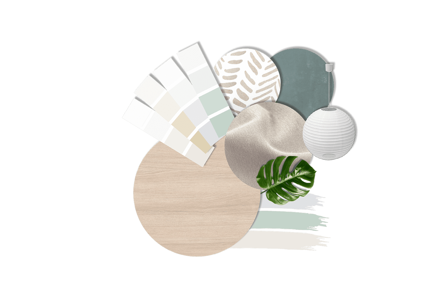 Materialcollage