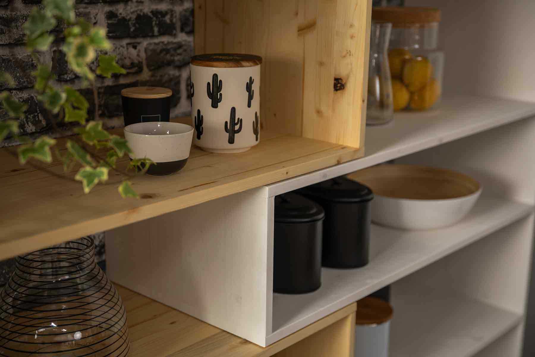 Ausziehregal Nele Variation