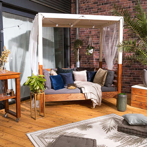 Gemütliche Wohlfühlterrasse