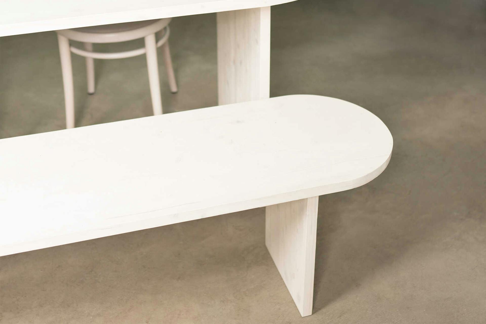 Bank Clemens in Weiß