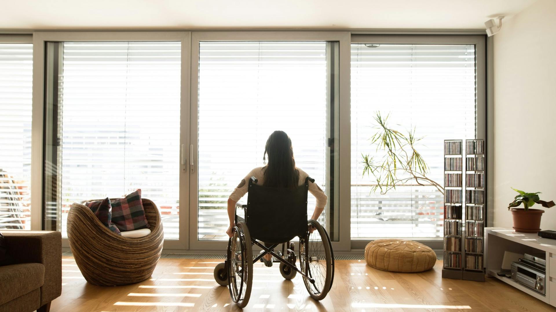 Barrierefrei wohnen mit Rollstuhl