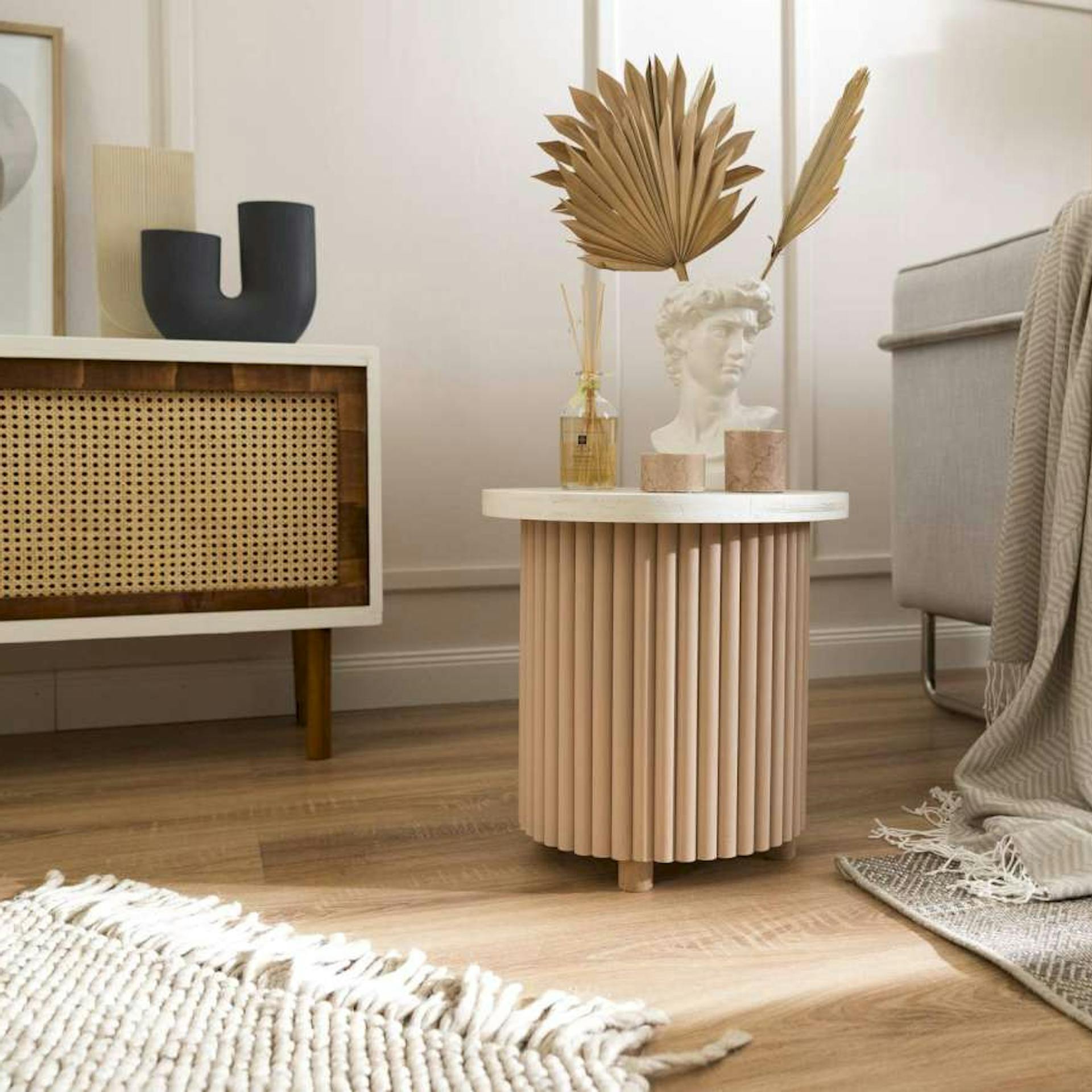 Beistelltisch Lamellen