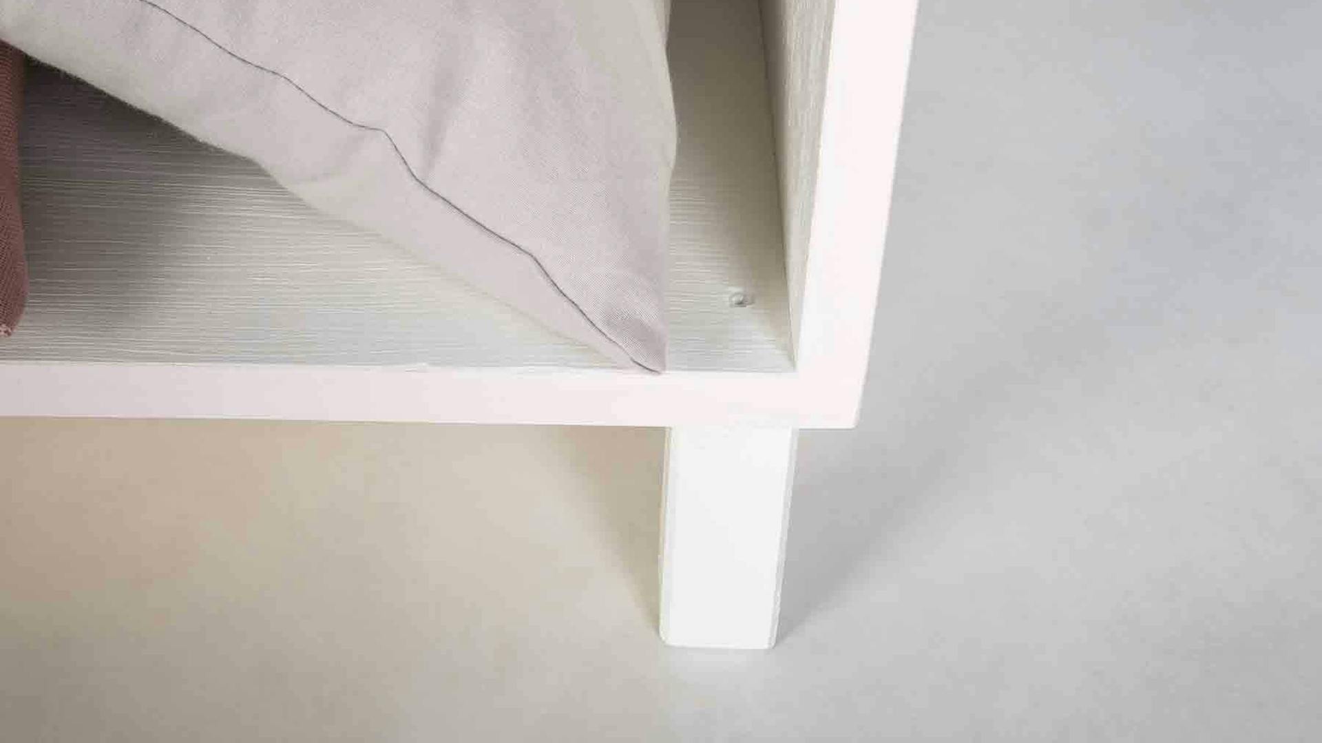 Detailansicht der unteren Ecke.