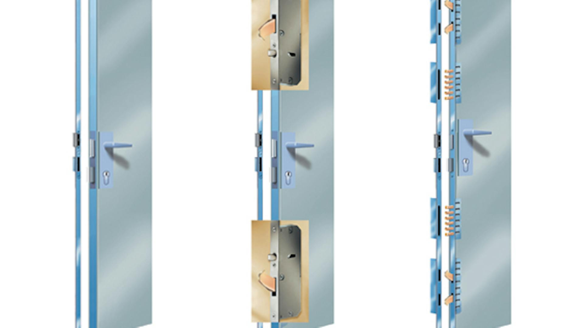 Verriegelungsarten von Haustüren