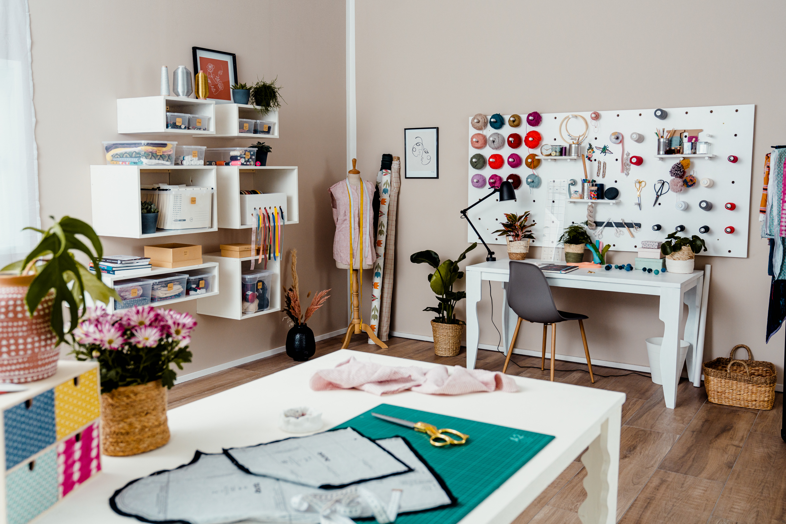 Nähzimmer als Hobbyraum