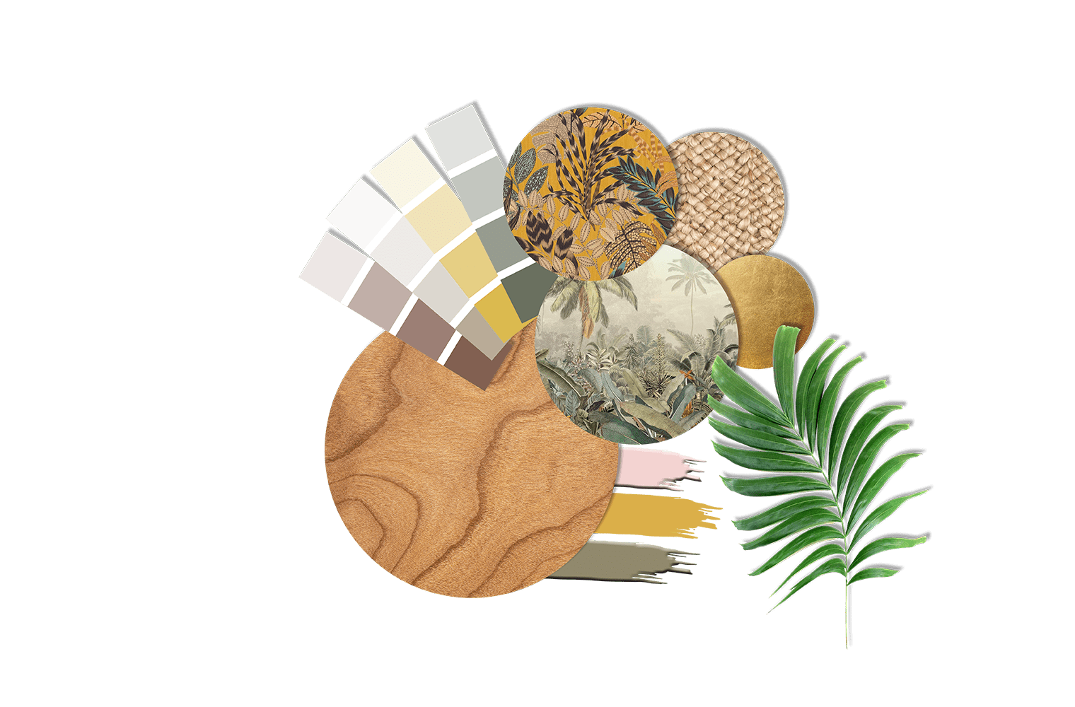 Materialcollage