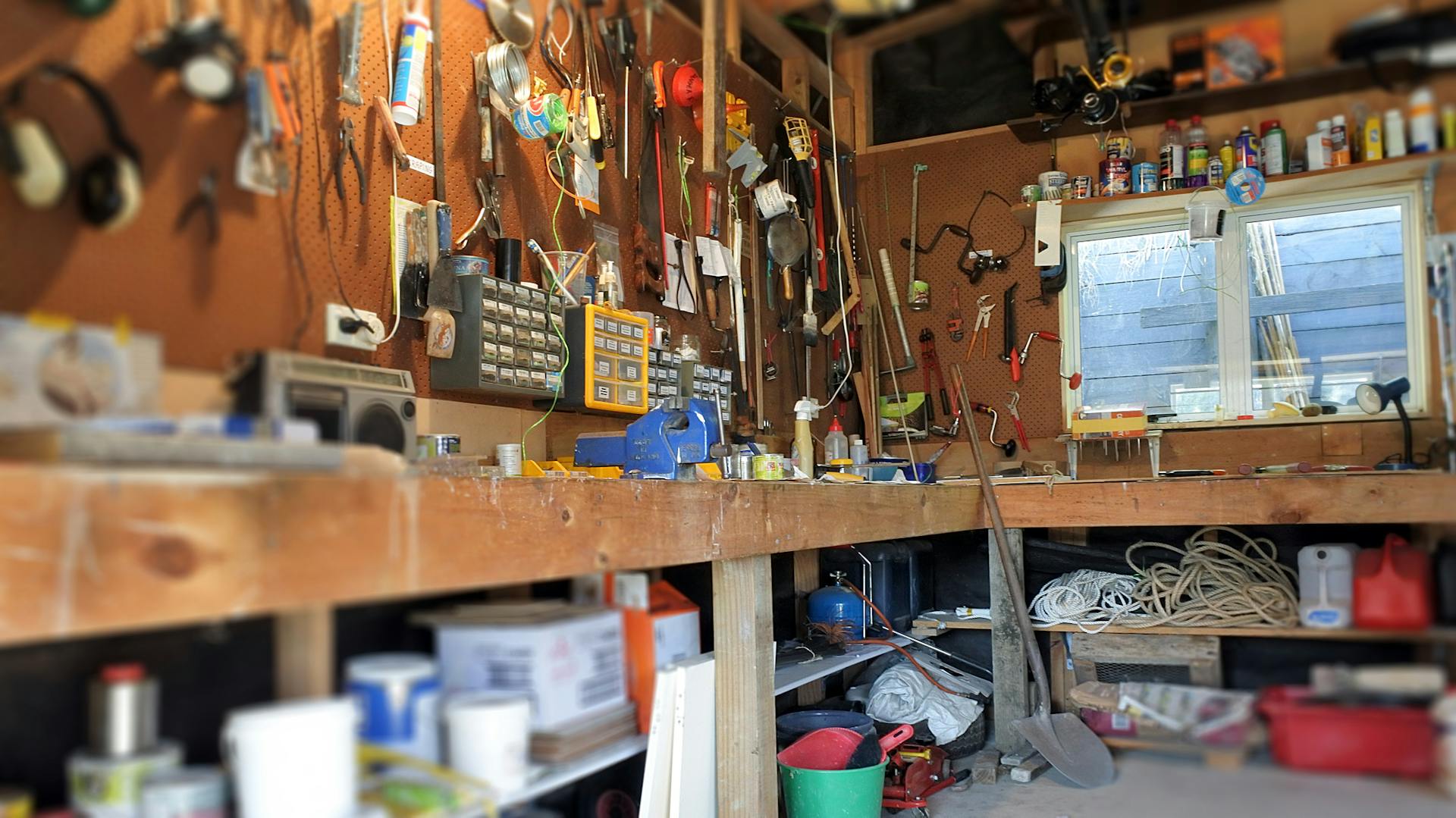 Unaufgeräumter Keller