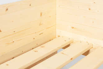 Kinderbett Max Material.