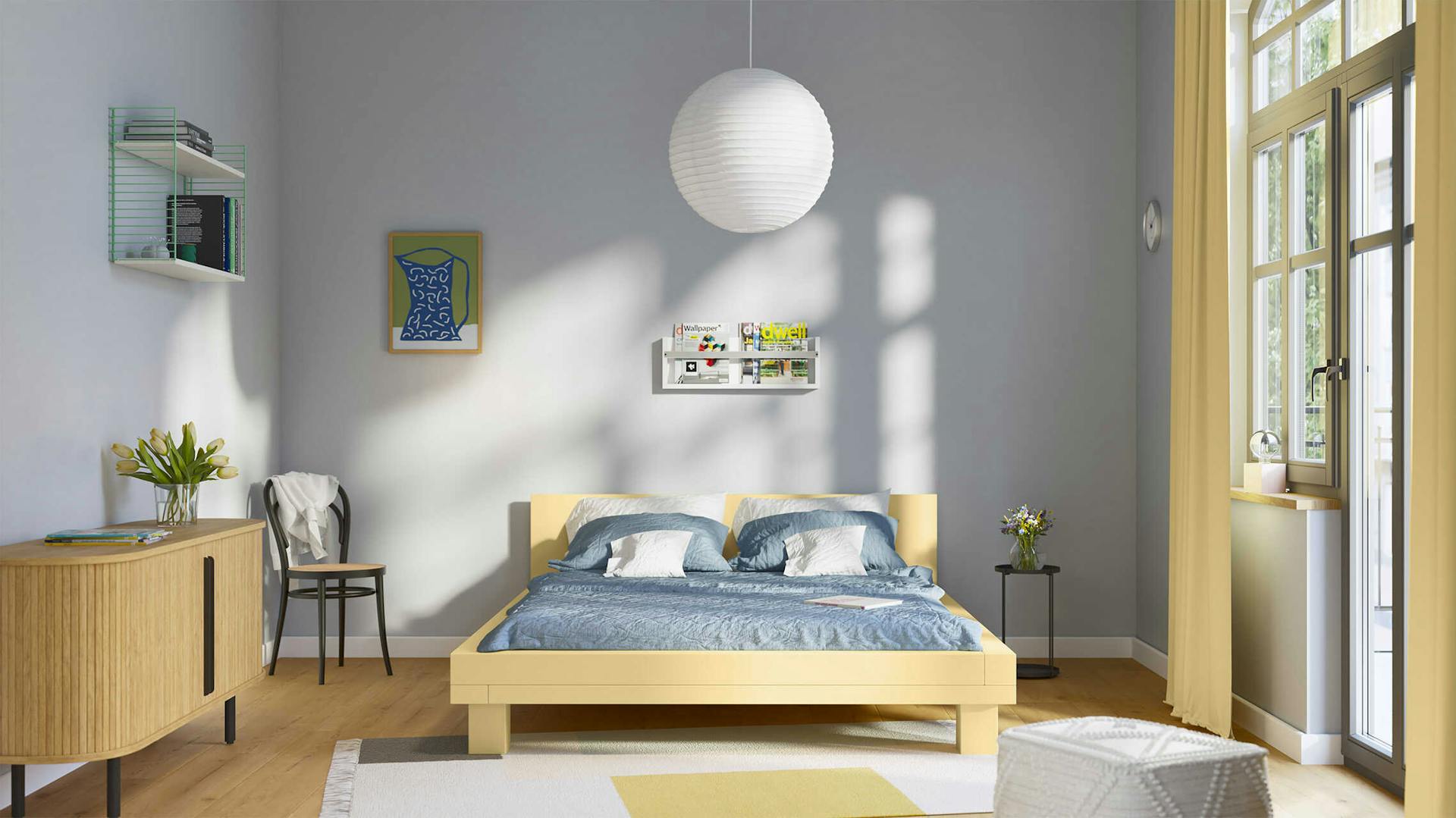 Ruhiges Schlafzimmer