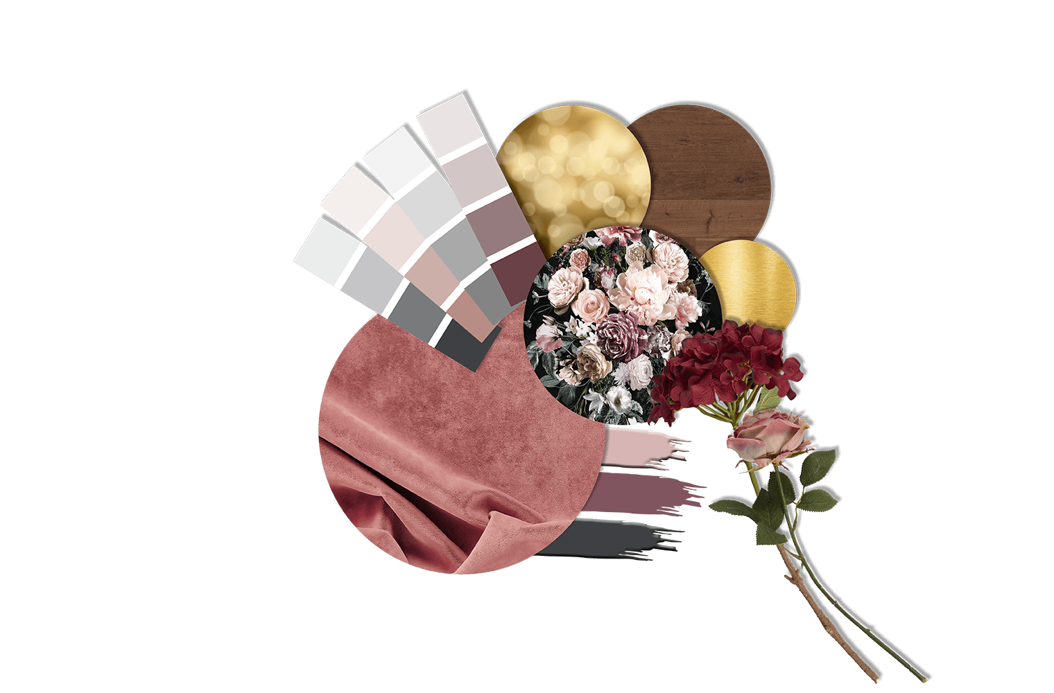 Materialcollage