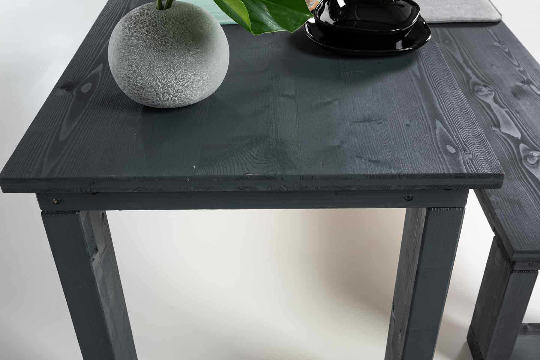 Tisch Karl in dunkelgrau