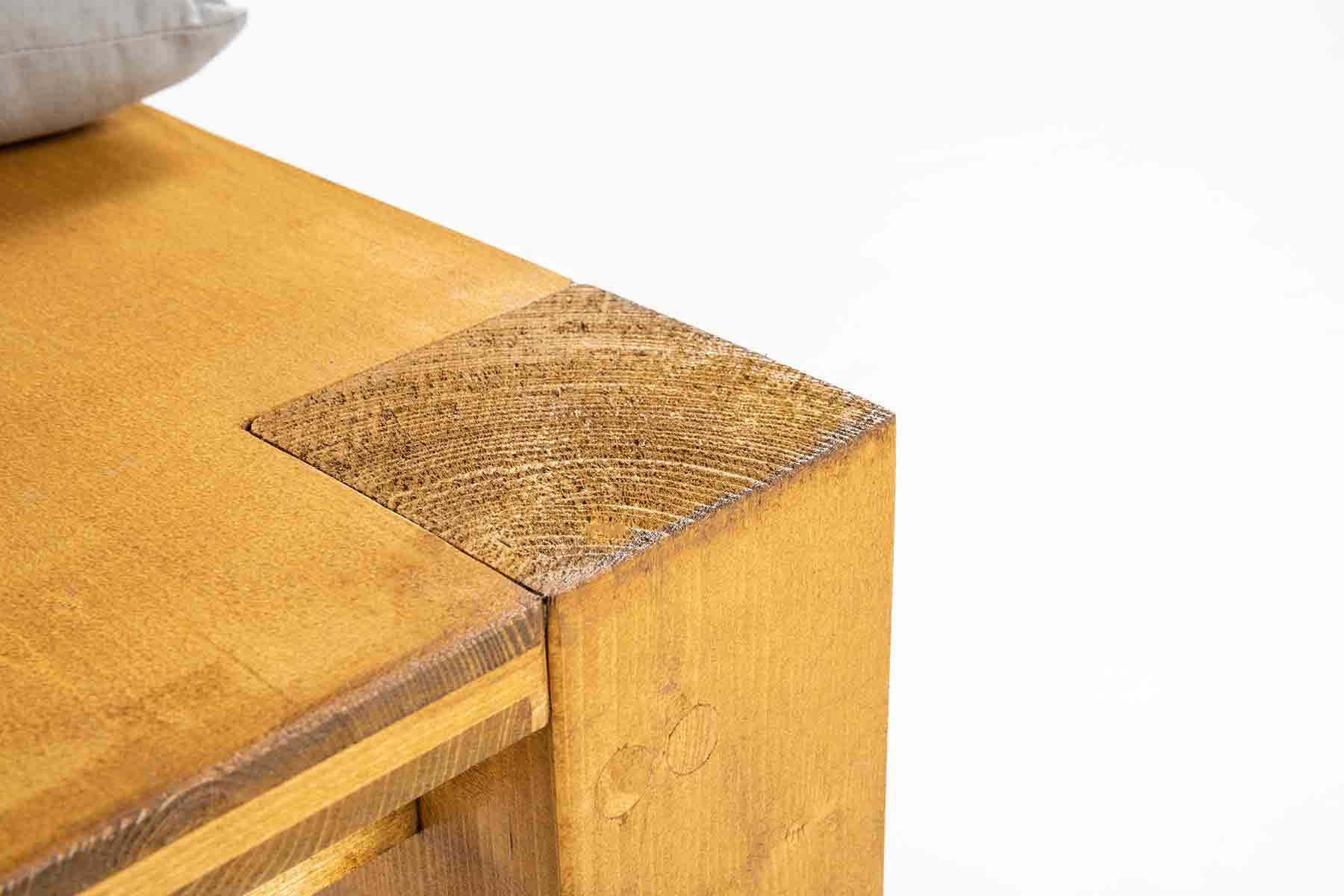 Tisch Maren Konstruktionsdetail Tischecke