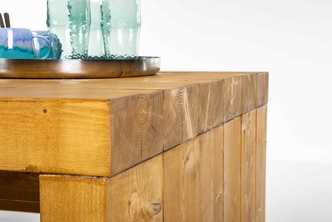 Tisch Bruno Konstruktionsdetail Tischecke