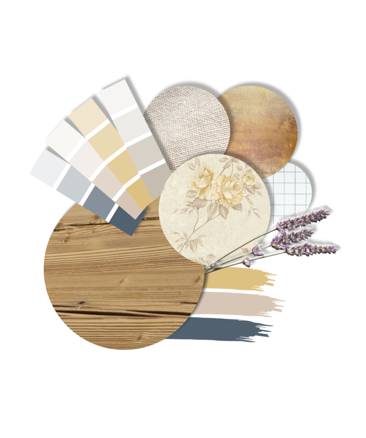 Materialcollage
