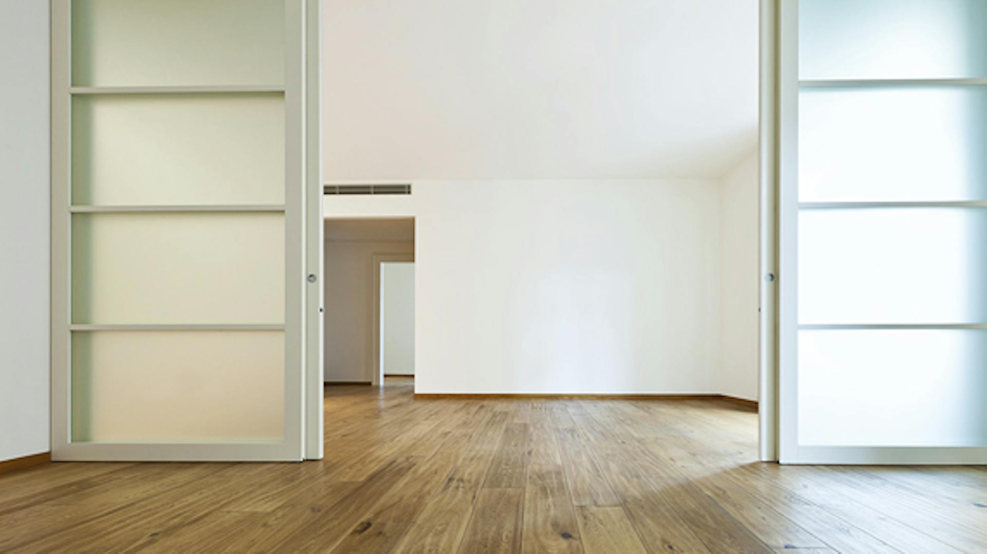 Raum mit Schiebetür