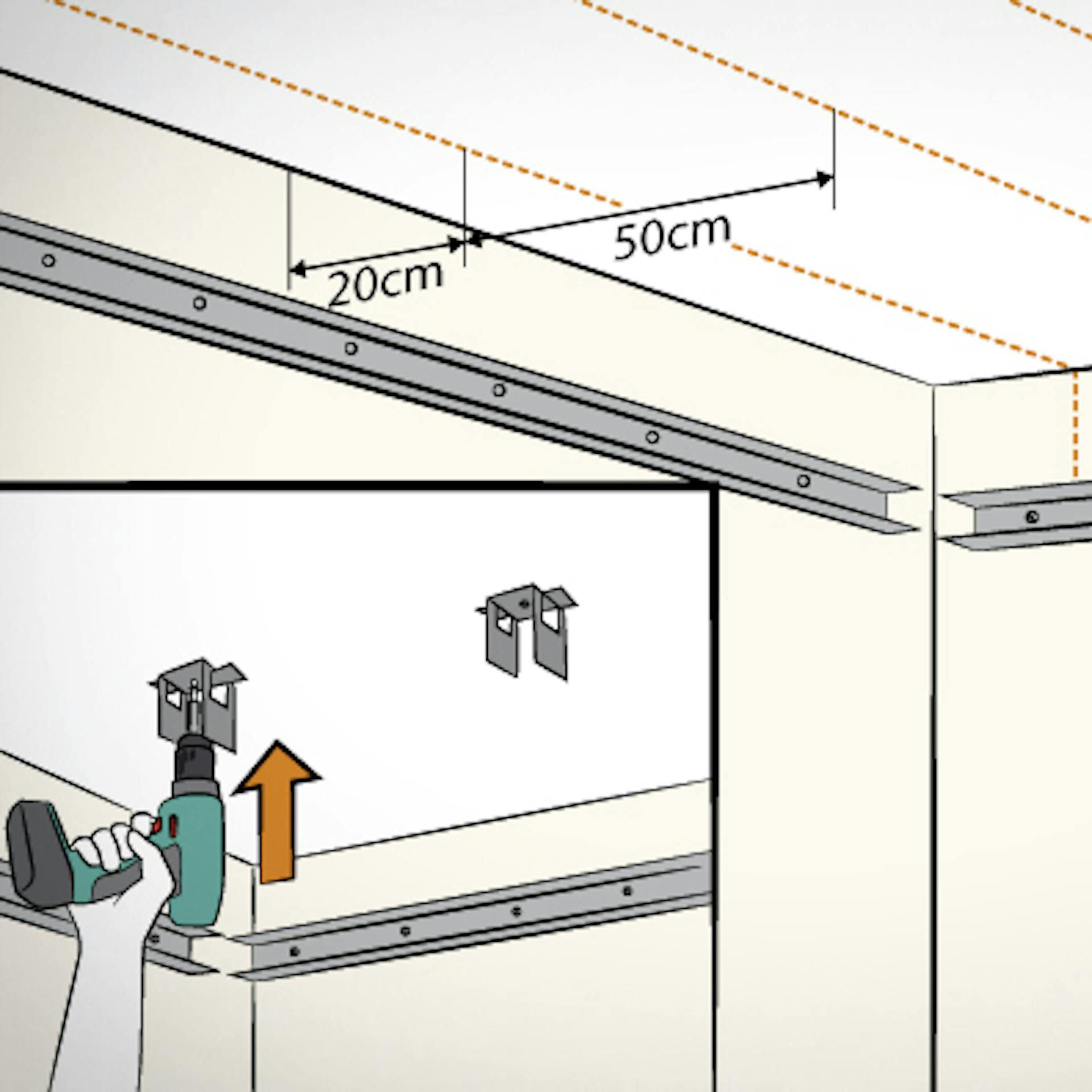 Decke abhängen Tipps & Anleitung in 6 Schritten OBI Decke abhängen Tipps & Anleitung in 6 Schritten OBI
