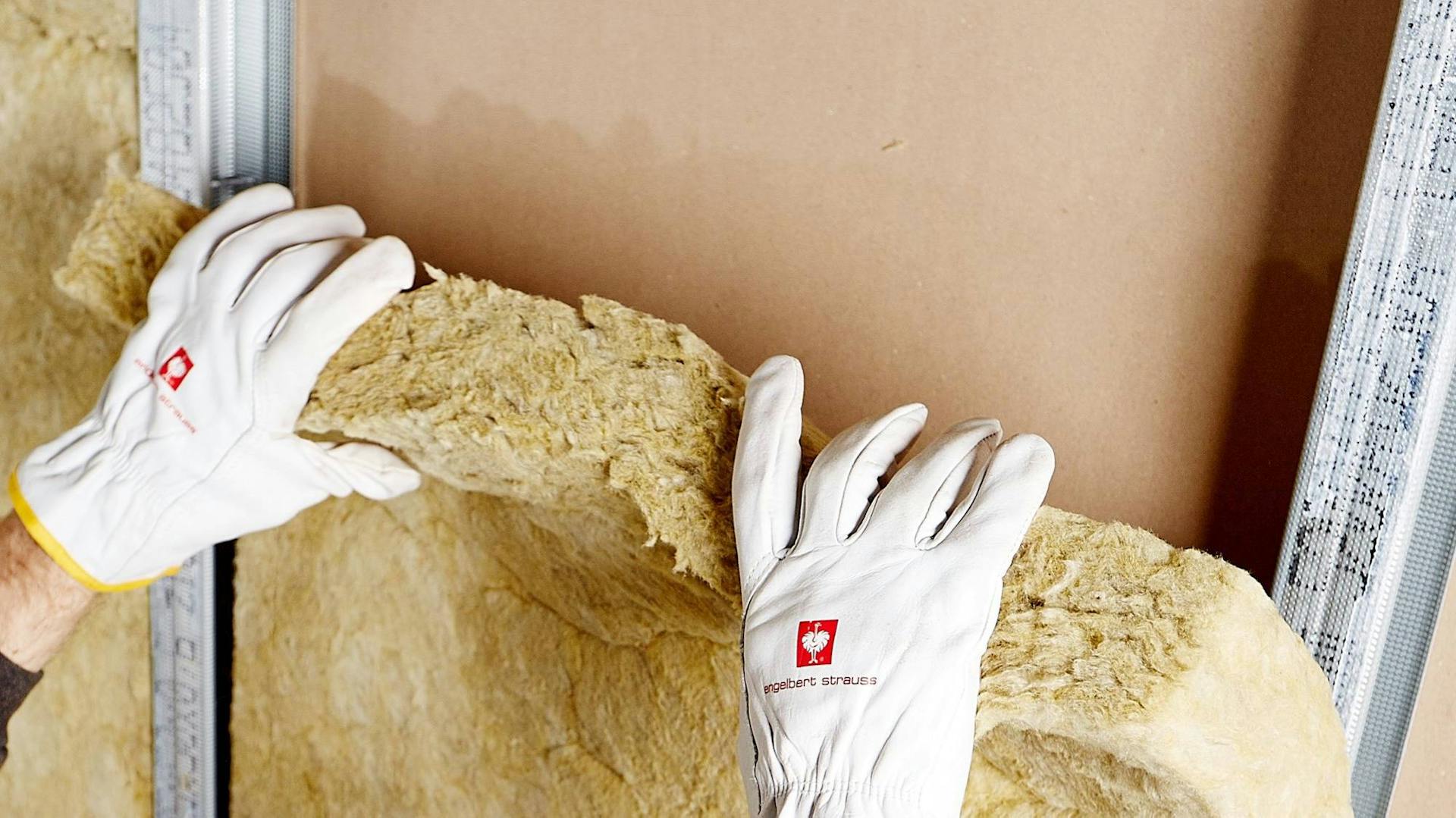 Dämmstoff zur Dämmung des Dachs