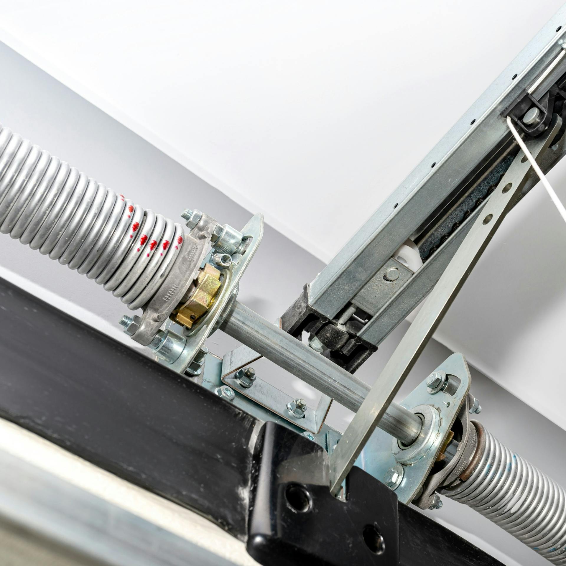 Federwelle mit Torsionsfedern