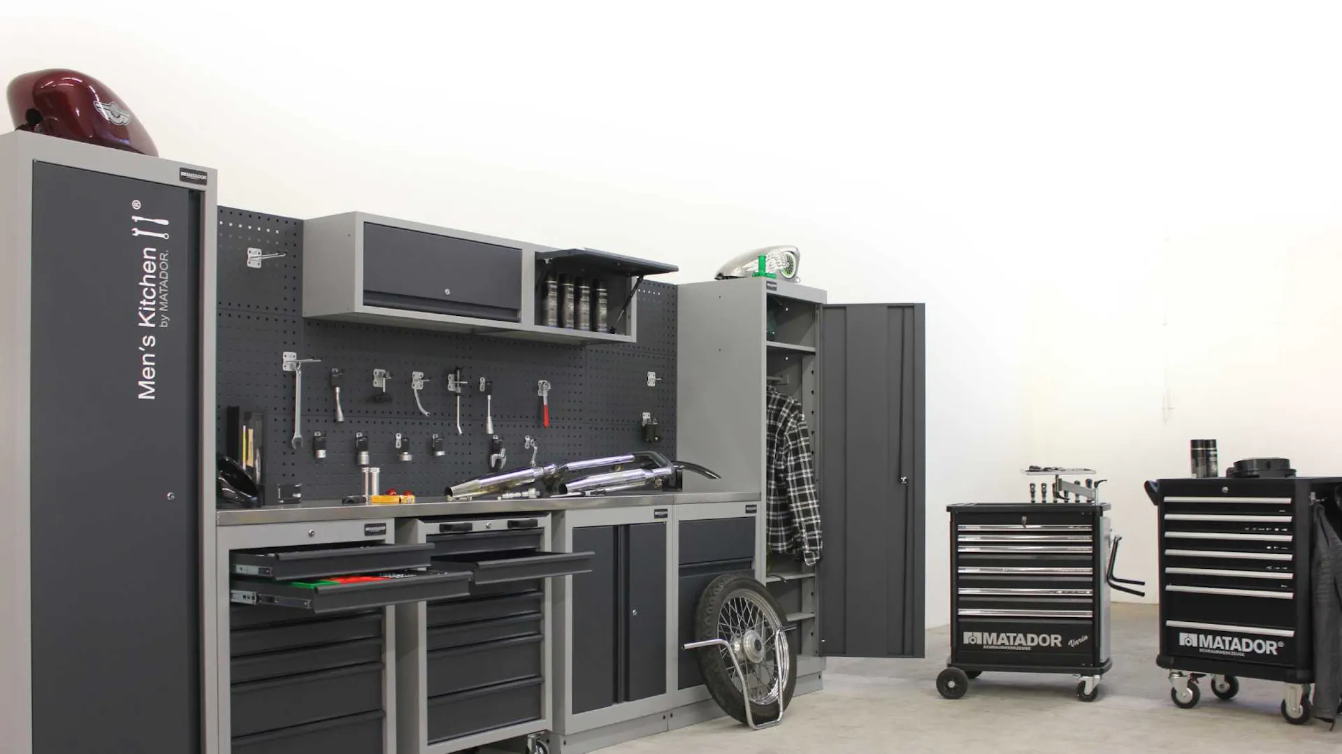 Officina grigia come soluzione completa.