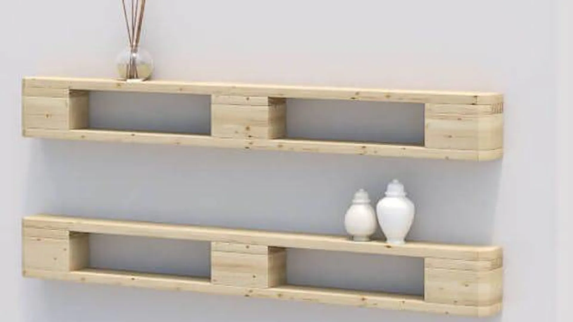 Półka z europalety DIY