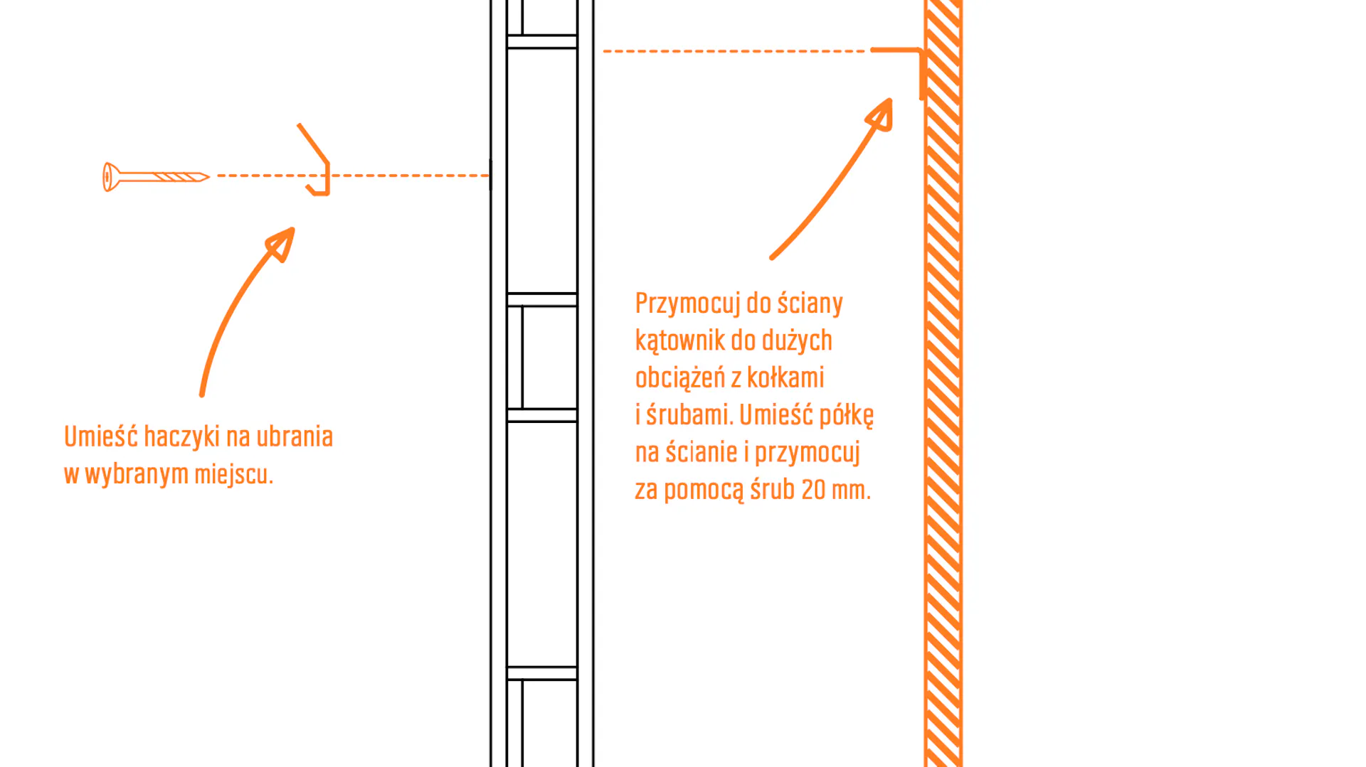 Jak zmontować wieszak do przedpokoju z palety typu euro