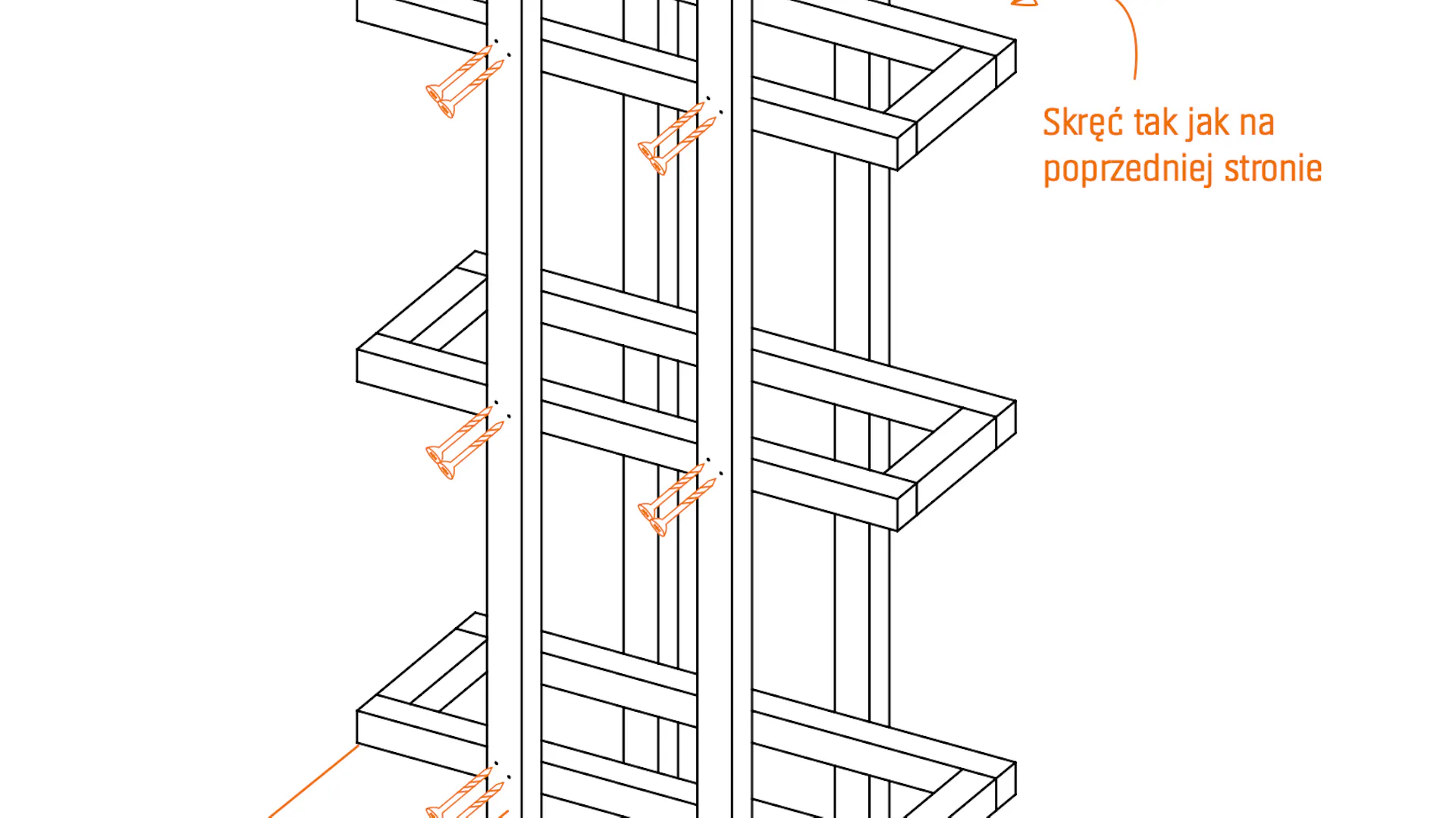 Jak zbudować kwietnik DIY? Krok 8. Montaż elementów