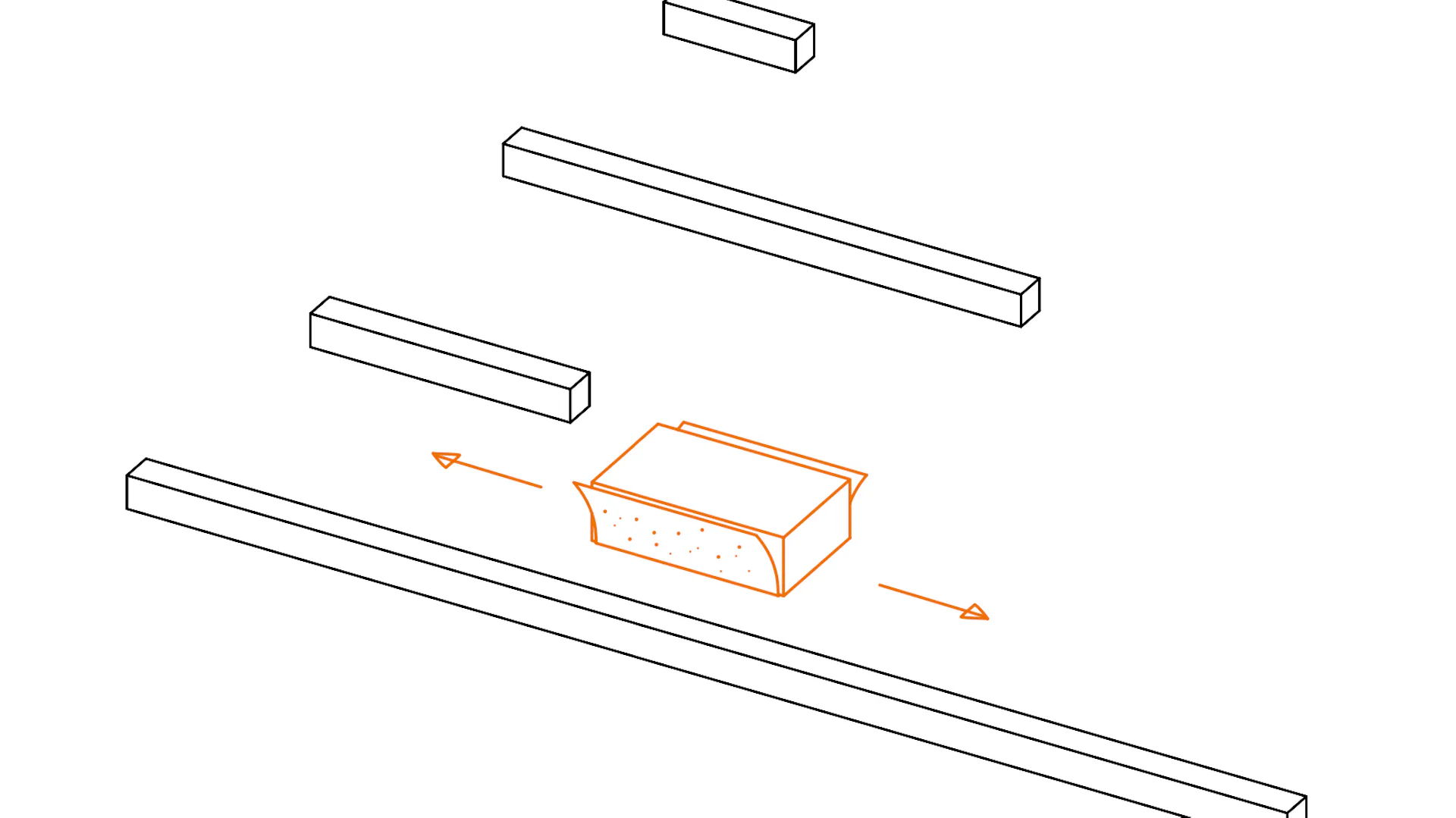 Jak zbudować kwietnik DIY? Krok 1. Szlifowanie kantówek