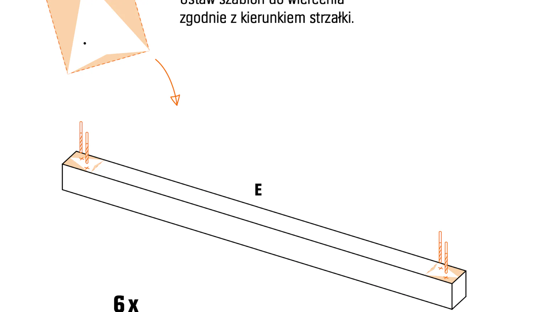 Jak zbudować kwietnik DIY? Krok 2. Nawiercanie otworów