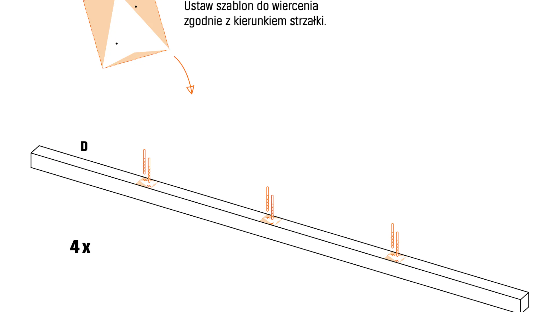 Jak zbudować kwietnik DIY? Krok 6. Nawiercanie otworów w drewnianej ramie kwietnika